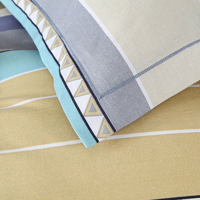 91家纺网 家纺一手货源 找家纺 畅畅 2024爆款全棉喷气活性印花磨毛四件套 遇见-绿