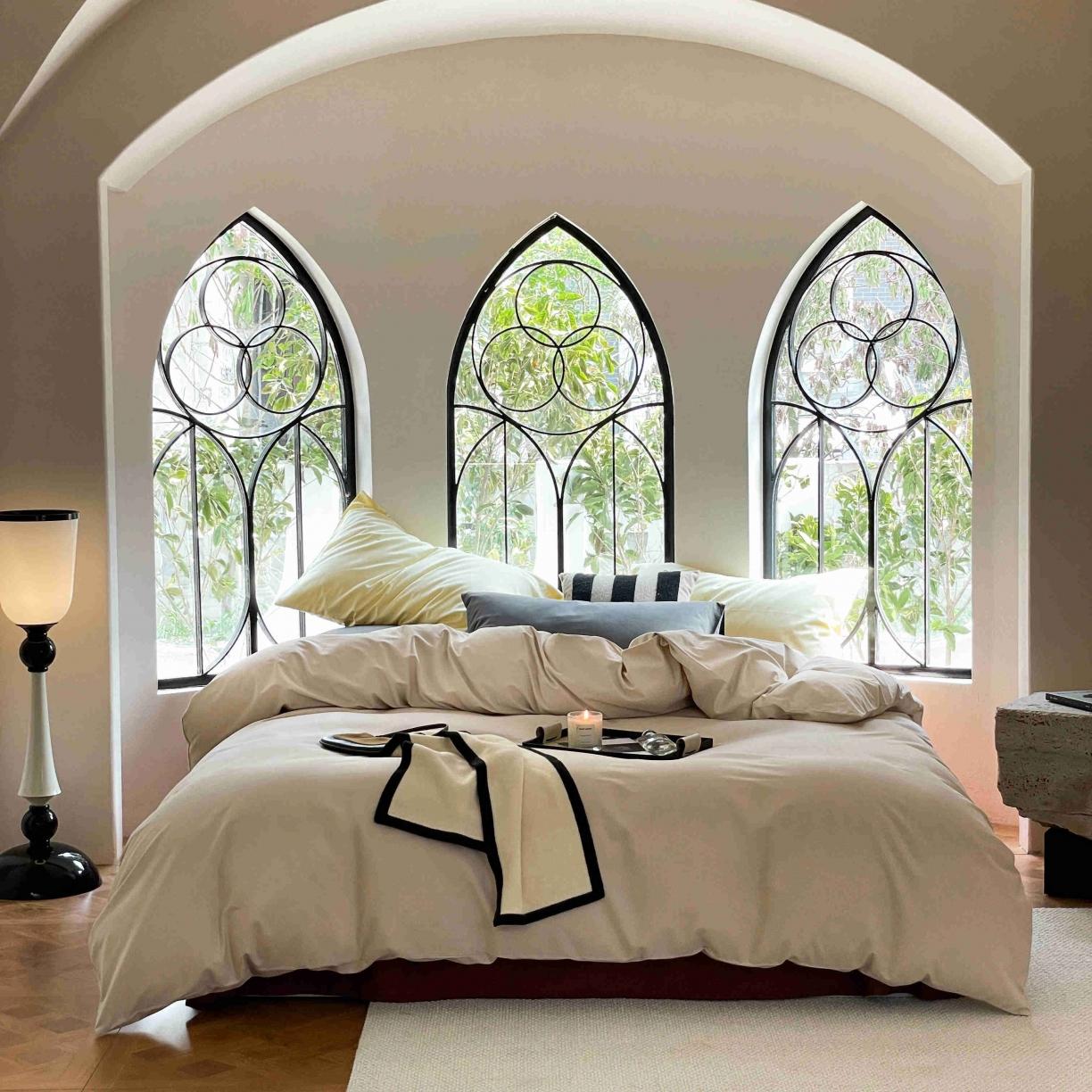 91家纺网 家纺一手货源 找家纺 左视觉 法式轻奢感拍摄样片