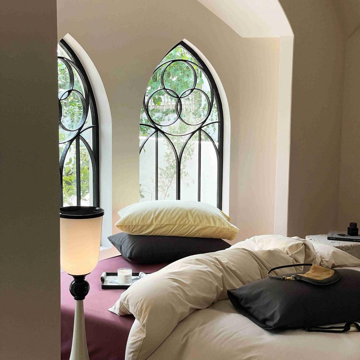 91家纺网 家纺一手货源 找家纺 左视觉 法式轻奢感拍摄样片