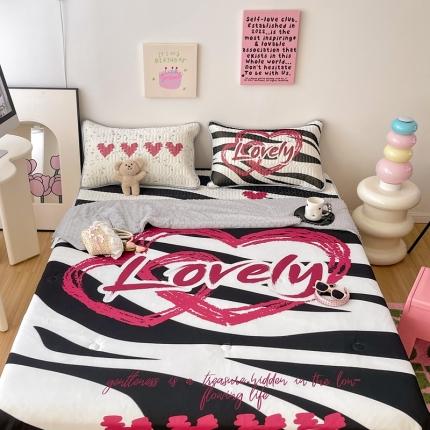 91家纺网 家纺一手货源 找家纺 （总）顾里家纺 2023新款凉席豆豆夏被套件