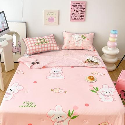 91家纺网 家纺一手货源 找家纺 （总）顾里家纺 2023新款凉席豆豆夏被套件