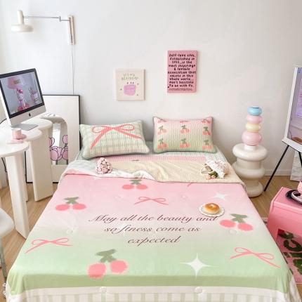 91家纺网 家纺一手货源 找家纺 （总）顾里家纺 2023新款凉席豆豆夏被套件