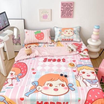 91家纺网 家纺一手货源 找家纺 （总）顾里家纺 2023新款凉席豆豆夏被套件