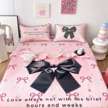 91家纺网 家纺一手货源 找家纺 （总）顾里家纺 2023新款凉席豆豆夏被套件