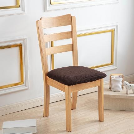 飞翔家纺 2023新款防泼水玉米绒小坐垫套 咖啡色