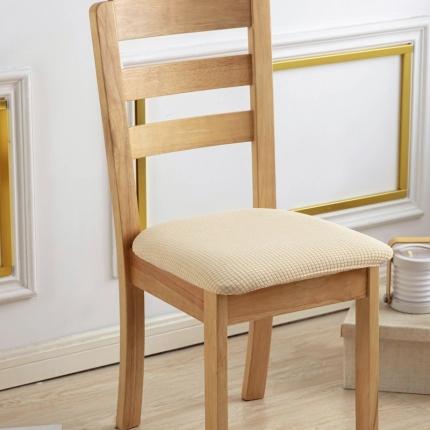 飞翔家纺 2023新款防泼水玉米绒小坐垫套 米黄色