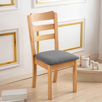 飞翔家纺 2023新款防泼水玉米绒小坐垫套 浅灰色