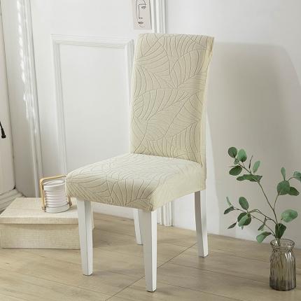 飞翔家纺 2023新款防泼水大树叶椅套 米色