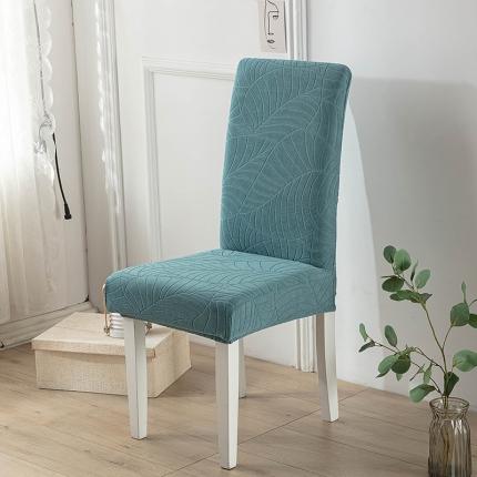 飞翔家纺 2023新款防泼水大树叶椅套 浅蓝色