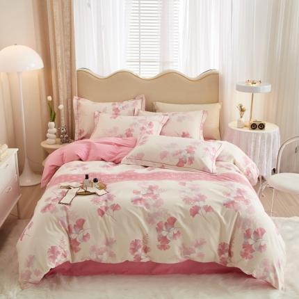 91家纺网 家纺一手货源 找家纺 （总）金纱玉纺家纺 2024新款加厚AB版四件套