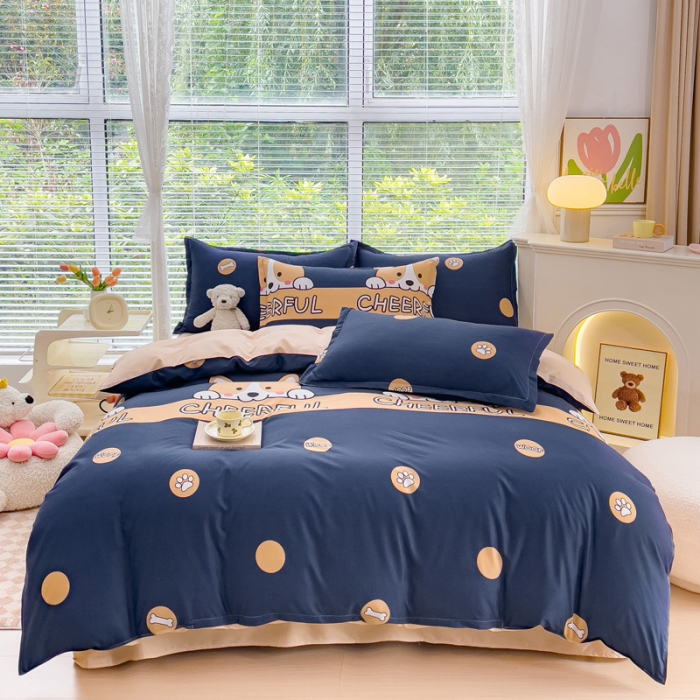 91家纺网 家纺一手货源 找家纺 布可家纺 2025新款水洗磨毛印花四件套（提供买家秀） 等待