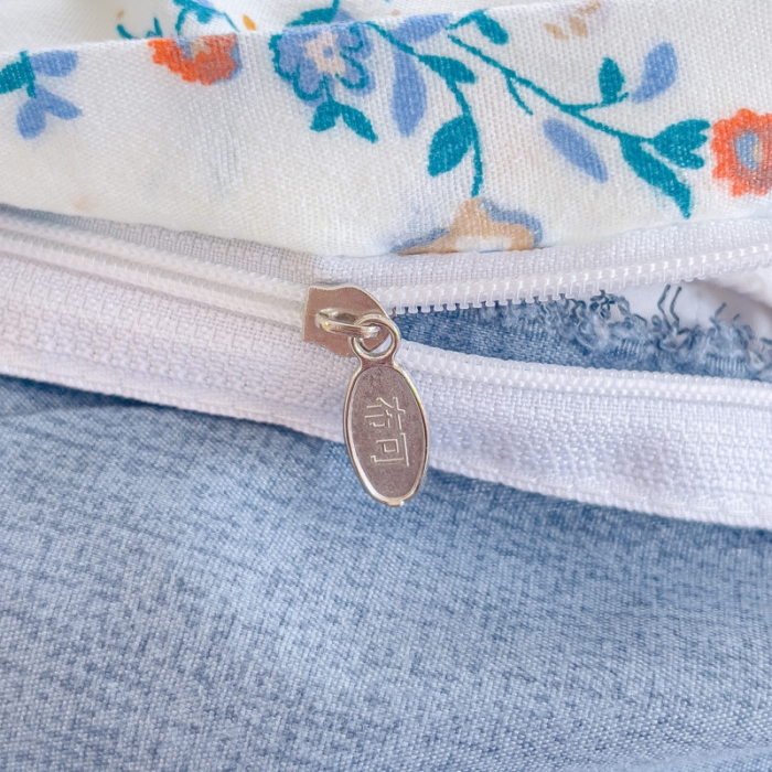 91家纺网 家纺一手货源 找家纺 布可家纺 2025新款水洗磨毛印花四件套（提供买家秀） 花开朵朵