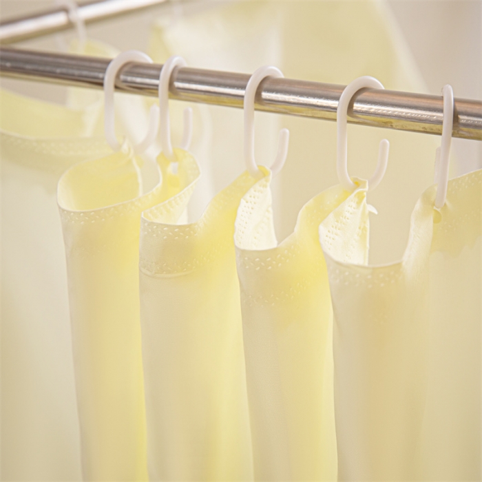 91家纺网 家纺一手货源 找家纺 千逸虹 2024新款强遮光布料刺绣纱上下铺帐纱 黄色