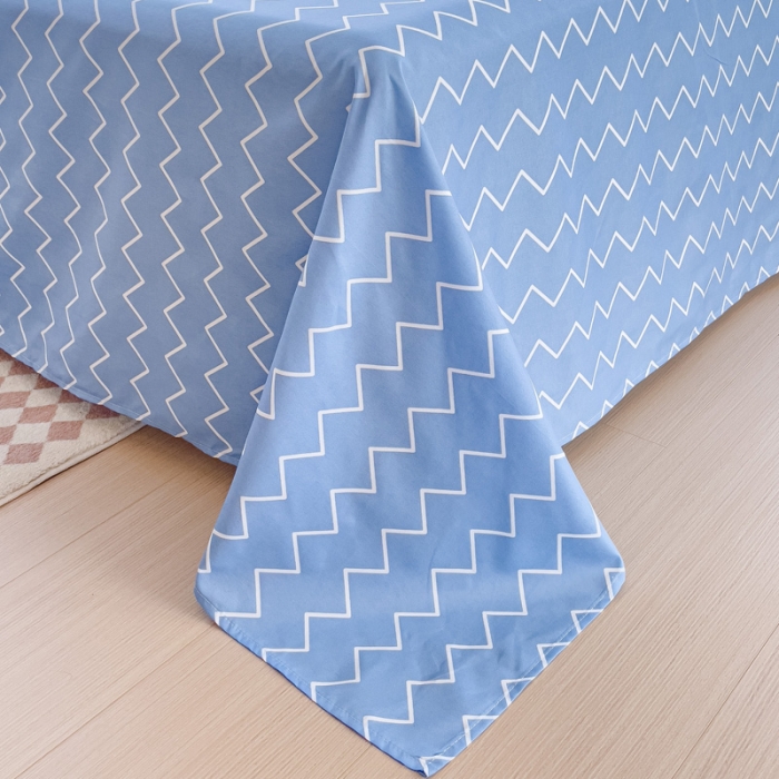 91家纺网 家纺一手货源 找家纺 布可家纺 2025新款水洗磨毛印花四件套（提供买家秀） 晴朗