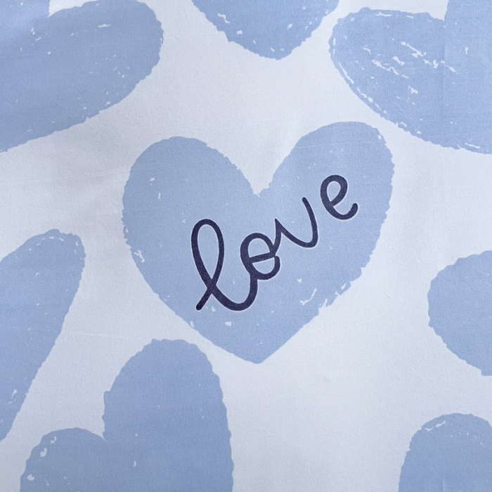 91家纺网 家纺一手货源 找家纺 布可家纺 2025新款水洗磨毛印花四件套（提供买家秀） 撞色爱心