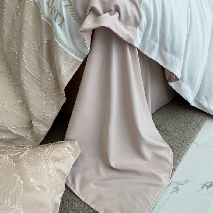 91家纺网 家纺一手货源 找家纺 （总）布可家纺 2025新款轻奢精致浮雕刺绣提花四件套