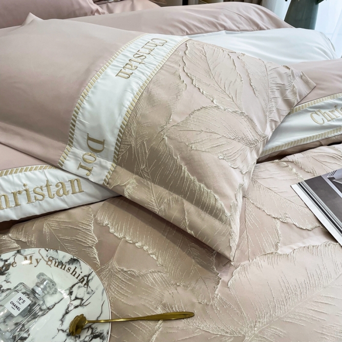 91家纺网 家纺一手货源 找家纺 （总）布可家纺 2025新款轻奢精致浮雕刺绣提花四件套