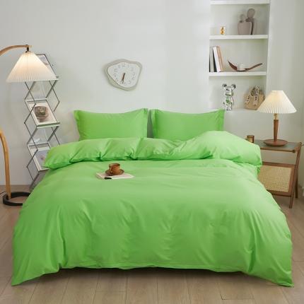 91家纺网 家纺一手货源 找家纺 （总）钰伶 2025年全棉纯色13372斜纹喷气纯棉四件套