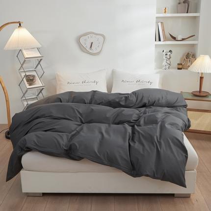 91家纺网 家纺一手货源 找家纺 总钰伶 2025新款纯色被套13372斜纹喷气纯棉单品被套