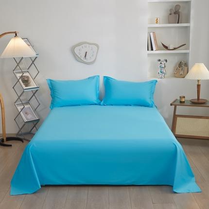 91家纺网 家纺一手货源 找家纺 （总）钰伶 2025年纯色床单全棉13372斜纹喷气纯棉单品床单