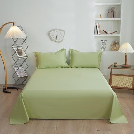 91家纺网 家纺一手货源 找家纺 （总）钰伶 2025年纯色床单全棉13372斜纹喷气纯棉单品床单