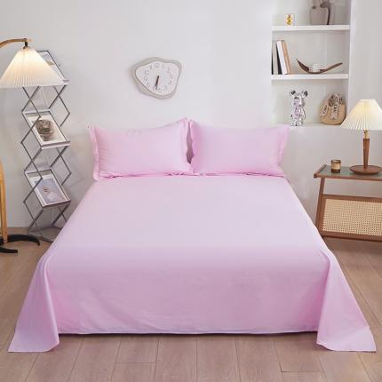 91家纺网 家纺一手货源 找家纺 （总）钰伶 2025年纯色床单全棉13372斜纹喷气纯棉单品床单