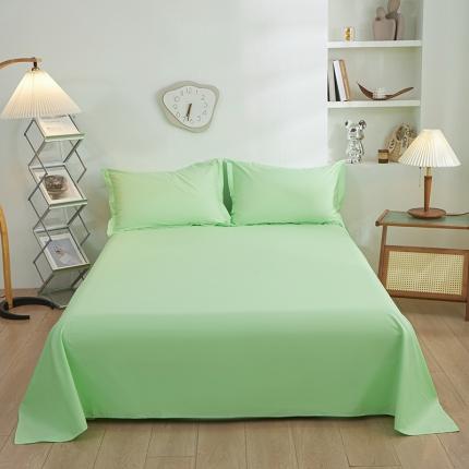 91家纺网 家纺一手货源 找家纺 （总）钰伶 2025年纯色床单全棉13372斜纹喷气纯棉单品床单