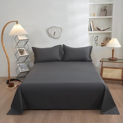 91家纺网 家纺一手货源 找家纺 （总）钰伶 2025年纯色床单全棉13372斜纹喷气纯棉单品床单