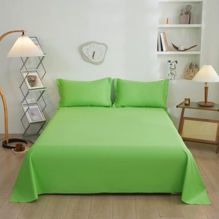 91家纺网 家纺一手货源 找家纺 （总）钰伶 2025年纯色床单全棉13372斜纹喷气纯棉单品床单