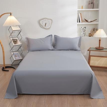 91家纺网 家纺一手货源 找家纺 （总）钰伶 2025年纯色床单全棉13372斜纹喷气纯棉单品床单