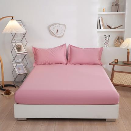 91家纺网 家纺一手货源 找家纺 （总）钰伶 2025新款纯色13372斜纹喷气纯棉单品床笠