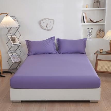 91家纺网 家纺一手货源 找家纺 （总）钰伶 2025新款纯色13372斜纹喷气纯棉单品床笠