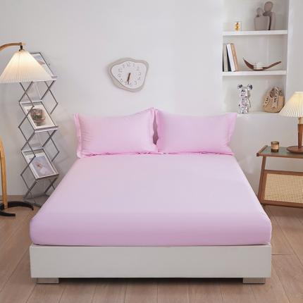 91家纺网 家纺一手货源 找家纺 （总）钰伶 2025新款纯色13372斜纹喷气纯棉单品床笠