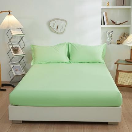 91家纺网 家纺一手货源 找家纺 （总）钰伶 2025新款纯色13372斜纹喷气纯棉单品床笠