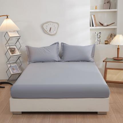 91家纺网 家纺一手货源 找家纺 （总）钰伶 2025新款纯色13372斜纹喷气纯棉单品床笠