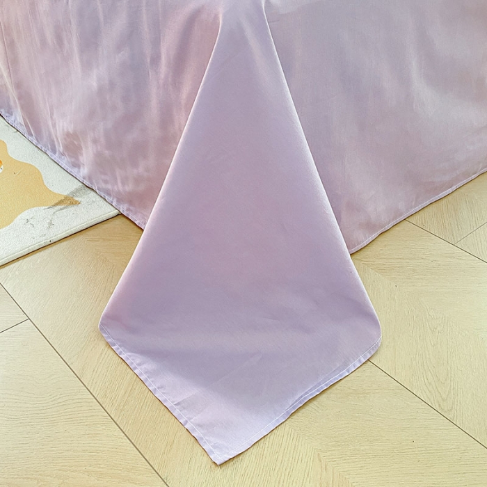 91家纺网 家纺一手货源 找家纺 金爱家 2023新款三丽鸥正版授权纯棉印花系列四件套 库洛米之心