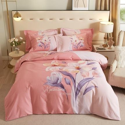 91家纺网 家纺一手货源 找家纺 （总）格里芬家纺 2023新款全棉大版磨毛纯棉生态磨毛四件套