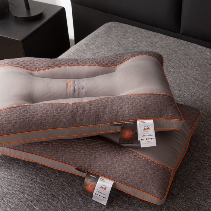 91家纺网 家纺一手货源 找家纺 （总）拾光枕芯 2023新款8H恒温分区护颈枕枕头枕芯-护颈枕曲线