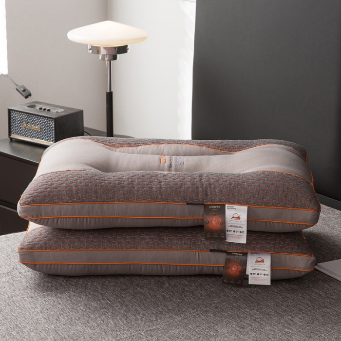 91家纺网 家纺一手货源 找家纺 （总）拾光枕芯 2023新款8H恒温分区护颈枕枕头枕芯-护颈枕曲线