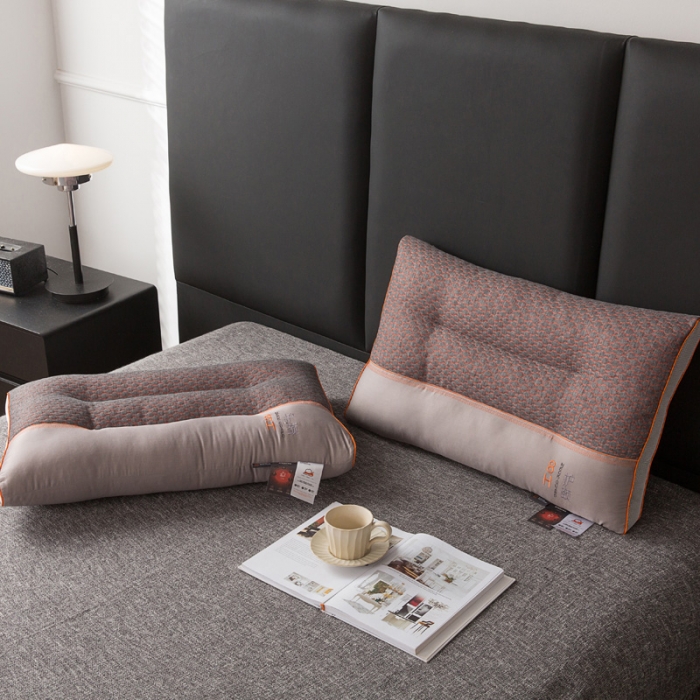 91家纺网 家纺一手货源 找家纺 （总）拾光枕芯 2023新款8H恒温分区护颈枕枕头枕芯-护颈枕直线