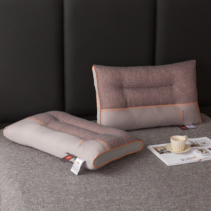 91家纺网 家纺一手货源 找家纺 （总）拾光枕芯 2023新款8H恒温分区护颈枕枕头枕芯-护颈枕直线