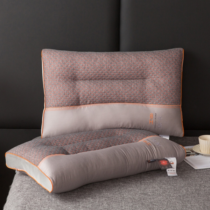 91家纺网 家纺一手货源 找家纺 （总）拾光枕芯 2023新款8H恒温分区护颈枕枕头枕芯-护颈枕直线