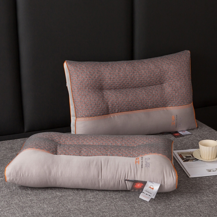 91家纺网 家纺一手货源 找家纺 （总）拾光枕芯 2023新款8H恒温分区护颈枕枕头枕芯-护颈枕直线