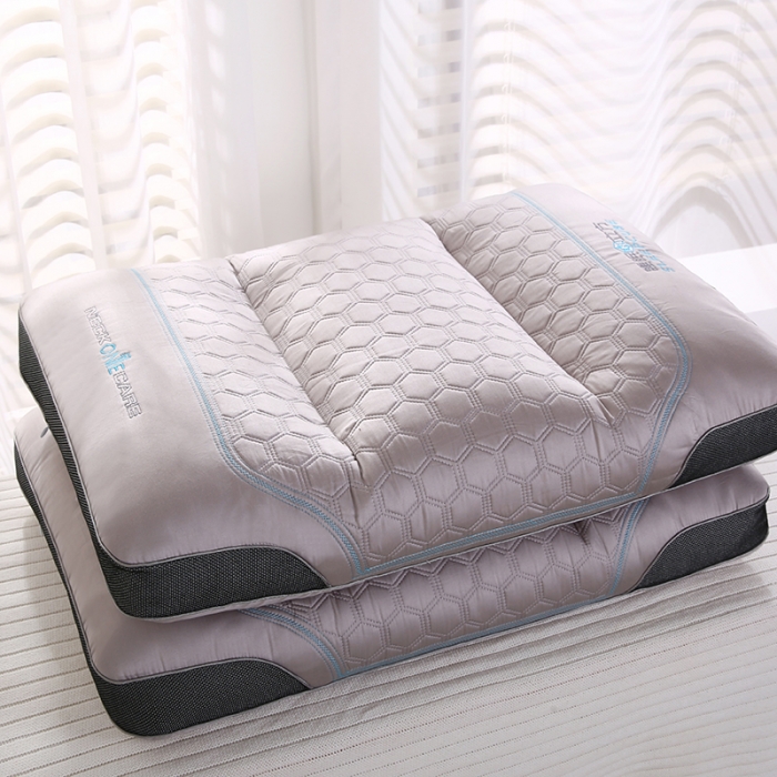 91家纺网 家纺一手货源 找家纺 （总）拾光枕芯 2023新款睡眠乳胶立方护颈枕枕头枕芯-款式二