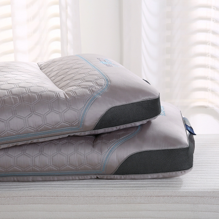 91家纺网 家纺一手货源 找家纺 （总）拾光枕芯 2023新款睡眠乳胶立方护颈枕枕头枕芯-款式二