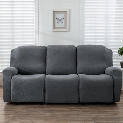 飞翔 2023新款大树叶防泼水芝华士组合椅套 深灰色