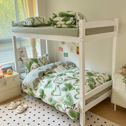 91家纺网 家纺一手货源 找家纺 （总）金鑫汇 2023新款全棉宿舍印花三件套