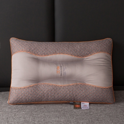 91家纺网 家纺一手货源 找家纺 （总）拾光枕芯 2023新款8H恒温分区护颈枕枕头枕芯-护颈枕曲线