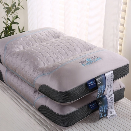 91家纺网 家纺一手货源 找家纺 （总）拾光枕芯 2023新款睡眠乳胶立方护颈枕枕头枕芯-款式二