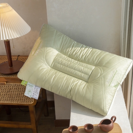 91家纺网 家纺一手货源 找家纺 (总) 拾光枕芯 2023新款艾草香芬护颈颈椎提神醒脑枕头枕芯